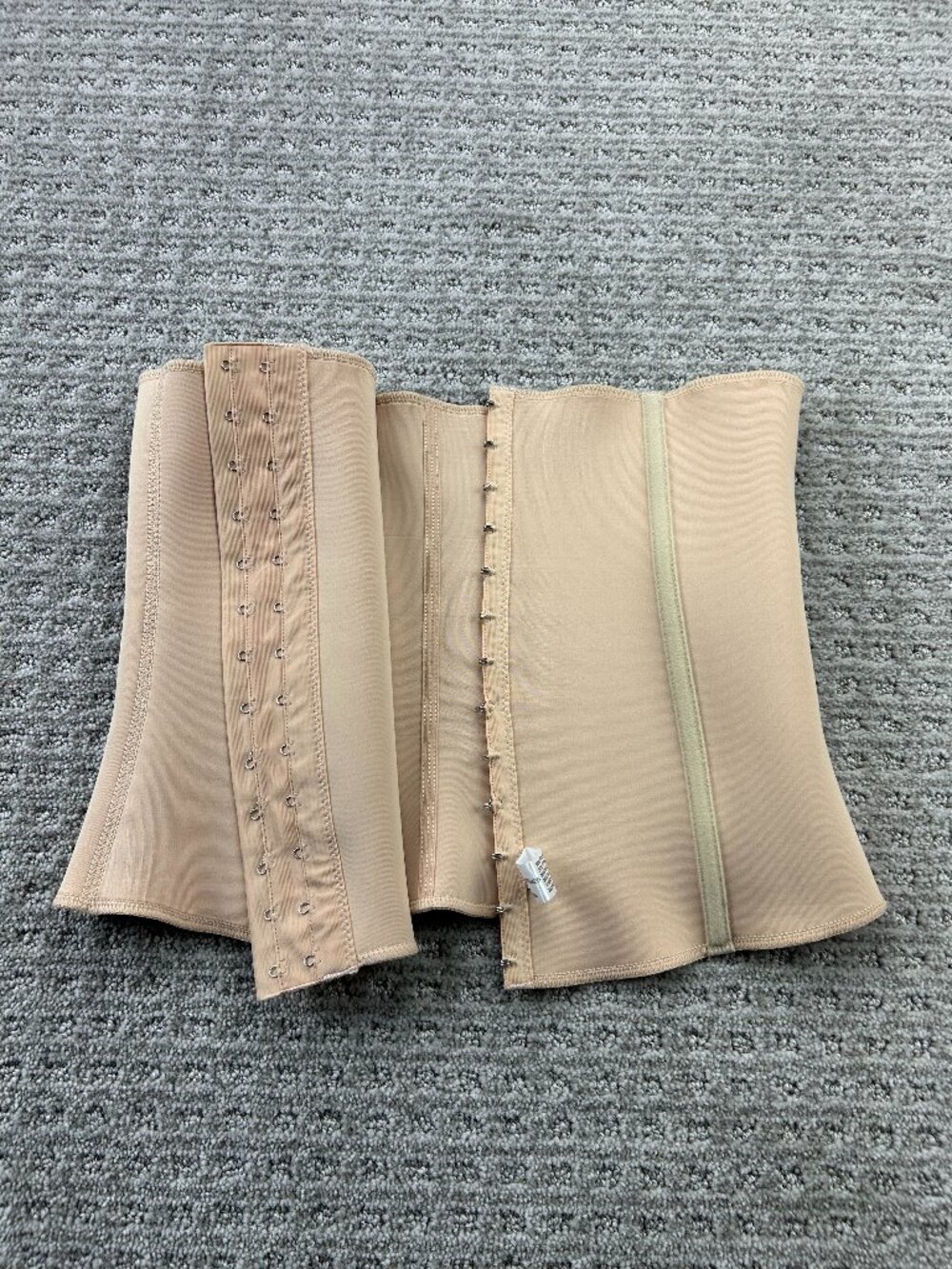 L&W Waist Shaper Corset Women Size 2XL Beige Tan